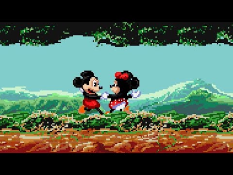 Castle of Illusion Starring Mickey Mouse (Saturn) Playthrough [English]