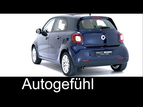 All-new smart forfour Brabus tailor made 2016/2015 exterior & interior - Autogefühl