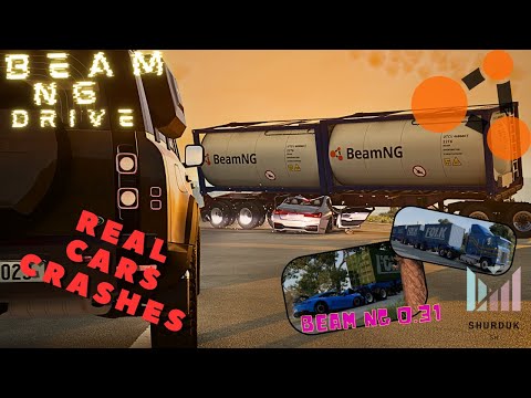 BeamNG drive - CINEMATIC CAR CRASHES #37 | REALISTIC CRASHES | LOSS of CONTROL | SHURDUK | #beamng