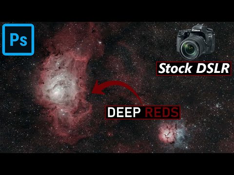 Make Your Stock DSLR Colours Pop Like A Dedicated Astro Camera! | Complete Photoshop Tutorial