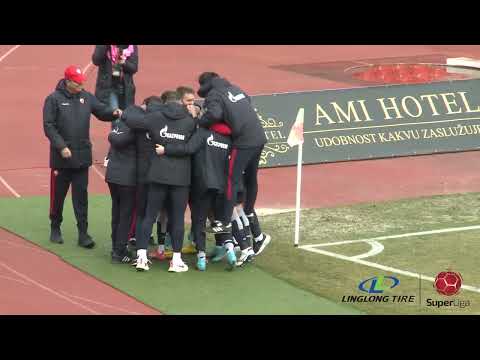 Linglong Tire Super liga 2021/22 - 23. kolo: PROLETER – CRVENA ZVEZDA 1:2 (0:1)