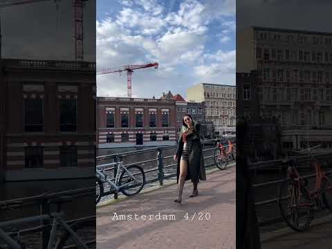 Cat walk in Amsterdam 🍸 #amsterdam #420 #girl #fashion #beauty #lifestyle #lifestyle #vlog