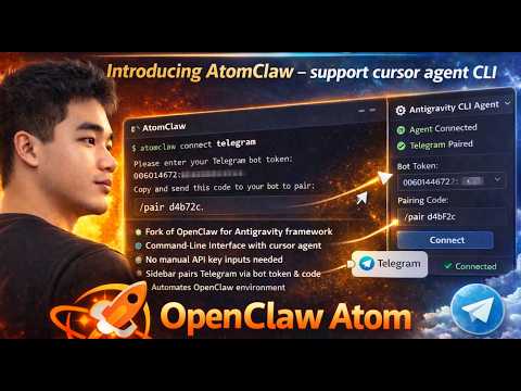 AtomClaw (OpenClaw Atom) Demo Video