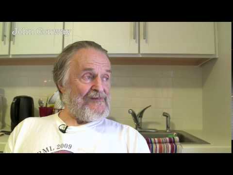 John Conway doesn't care about coffee that much