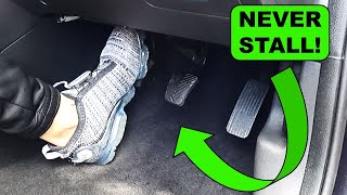 How To Bring Up The Clutch Pedal So You Never Stall