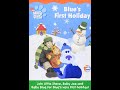 Opening Closing To Blue S Clues Blue S First Holiday 2003 DVD
