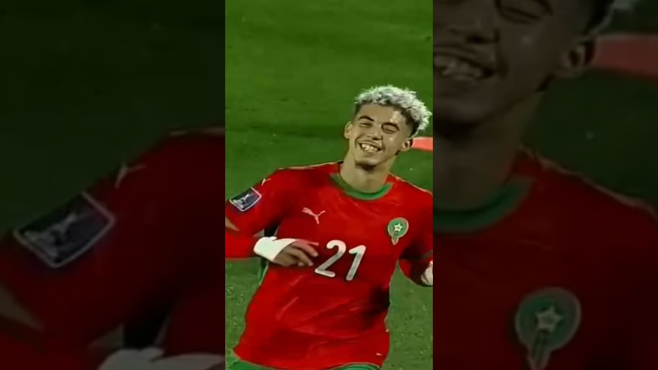 Stunning volley from Zaribi. Argentina vs Morocco. U-20 world cup final.