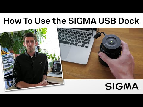 So verwenden Sie das SIGMA USB-Dock zum Kalibrieren und Aktualisieren der Firmware Ihres DSLR-Obj...