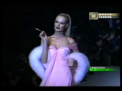Karen Mulder Christian Dior backstage