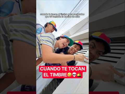 CUANDO TE TOCAN EL TIMBRE Y RECUERDAS QUE TU TAMBIÉN LO HACÍAS DE NIÑO🥺❤️