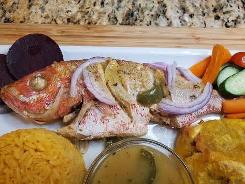 Pwason Gwo Sel / Poisson Gros Sel / Haitian Fish Stew