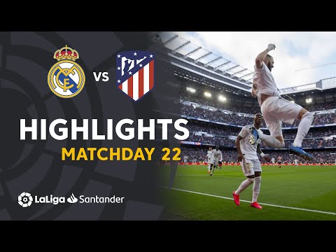 Highlights Real Madrid vs Atlético de Madrid (1-0)