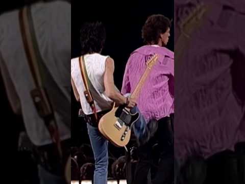 Ronnie Wood kicks Mick Jagger & Keith Richards and Charlie Watts are laughing 😃 #rollingstones