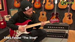 Video thumbnail for 1981 Fender "The Strat" | GuitarPoint Vintage Guitars by GuitarPoint