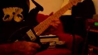 play on electric guitar