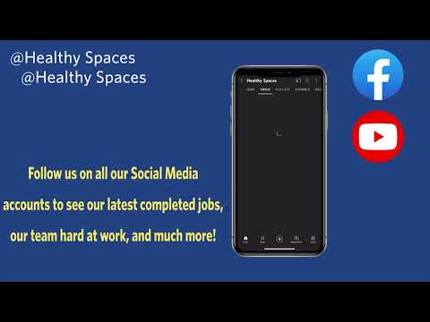 Follow Healthy Spaces on Social Media