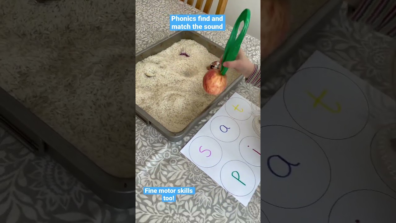 Phonics sorting game | learning letter sounds