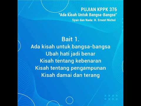 Ada Kisah Untuk Bangsa-bangsa (We've a Story to Tell to the Nations)