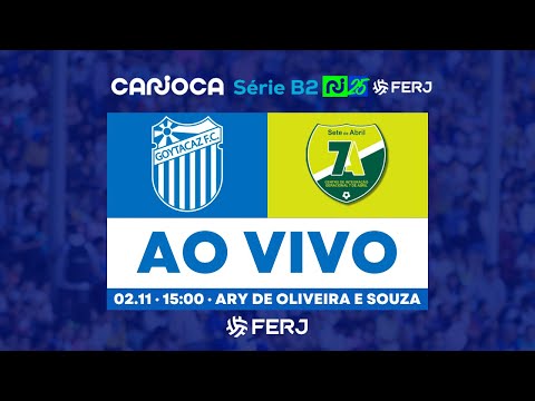 JOGO COMPLETO: GOYTACAZ 2x1 7 DE ABRIL | CARIOCA B2