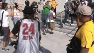 Simon at NBA finals