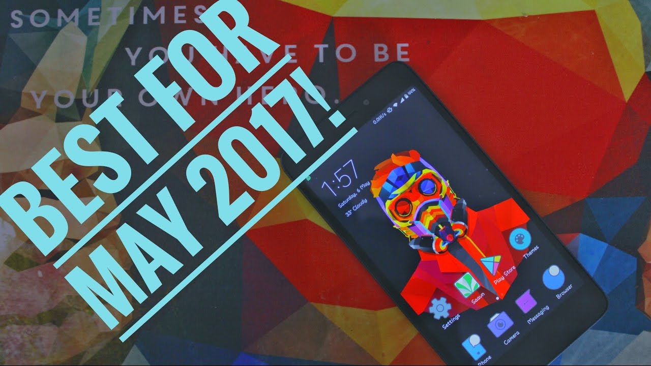 Top Android apps MAY 2017! #Customization!!!