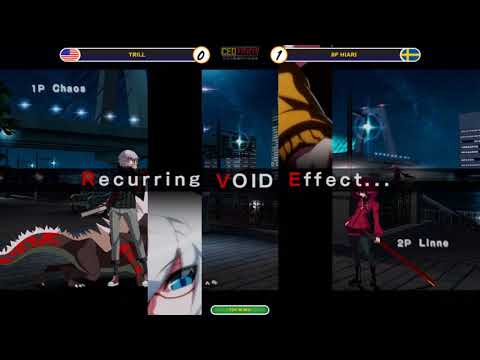 CEOTaku 2018 Under Night In-Birth - Trill vs BF Hiari - Top 16 Winners
