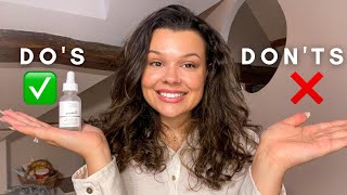HOW TO PROPERLY USE THE ORDINARY LACTIC ACID SERUMS | Do's and Don'ts
