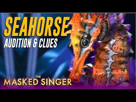 The Masked Singer SEAHORSE: Audition Performance, Clues and Guesses