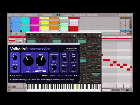 Dexed + VahallaSupermassive in Ableton Live 10 (kids eat free Ebmin) (200th Sub!)