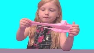 Розовый слайм из Китая. Обзор покупного слайма. Slime. Видео для детей. Video for kids.