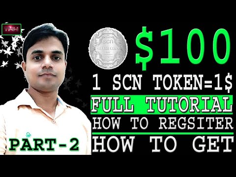 HOW TO GET FREE 100$ SCN COINS FREE AND EARN UNLIMITED BY REFERRALS