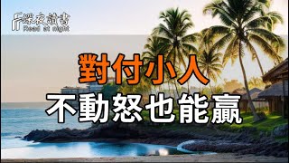 對付小人，不動怒也能贏，記住這五種方式，你一定要看完【深夜讀書】#人生感悟 #正能量 #情感 #晚年幸?