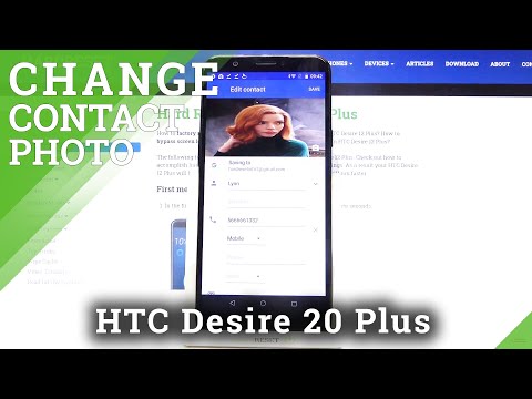 How to Add Photo to Contact on HTC Desire 12 Plus – Edit Contact’s Profile