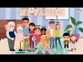 MY FAMILY MEMBERS FOR KIDS | FATHER MOTHER BROTHER UNCLE |  ALPHABET ABC 123 TODDLER
