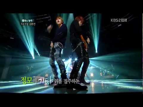 [PERF] 270811 Pretend Party - Kyuhyun ft TRAX Jungmo @ Immortal Song 2