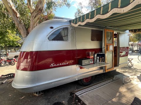 1948 Spartan Manor Custom Vintage Camper Trailer