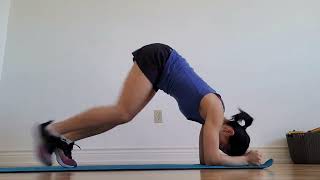 Super easy 2 minutes plank workout for non gym member, home workout.