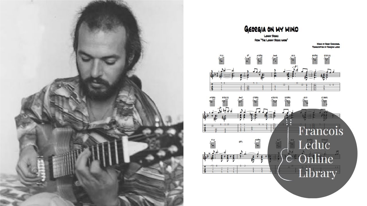 Georgia On My Mind - Lenny Breau 'The Lenny Breau Show' (Transcription)