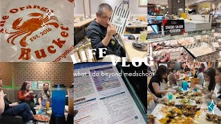 DAYS IN THE LIFE: acad-free weekends of a med student ✨ | audrey a