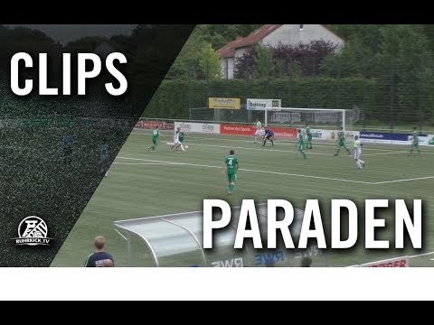 Scharf geschossen aber großartig pariert von Niklas Maas (DJK TuS Hordel)