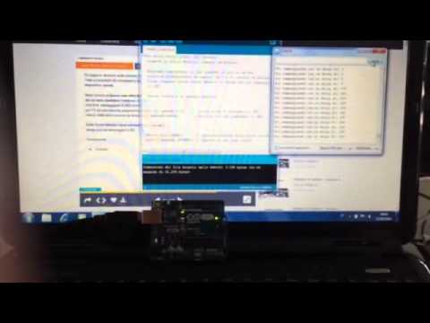 ARDUINO-invio di input tramite comunicazione seriale (input numerico inserito: 2)