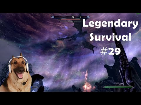 Skyrim Anniversary Edition Legendary Survival 100% - Dragonslayer - Ep 29