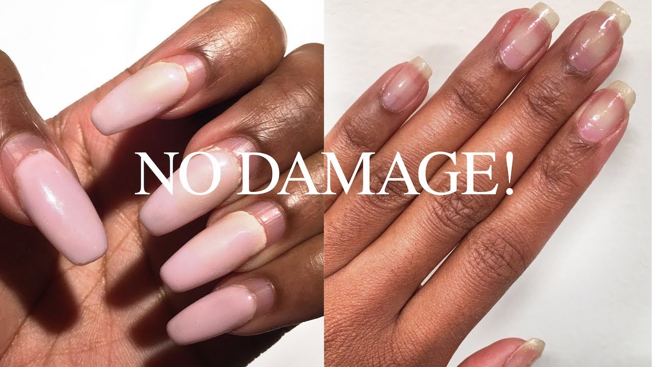 How To Safely Remove Acrylic + Gel Nails WITHOUT Breakage | Nia Hope thumnail