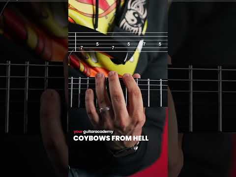 Cowboys From Hell Pantera #guitarlesson