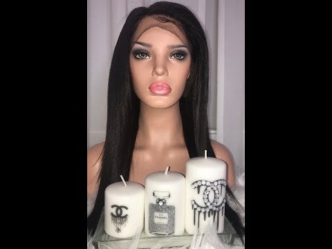 Pinkybling custom lace front wig