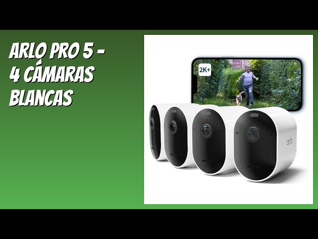Vídeo relacionado con Arlo Pro 6, Cámara de Vigilancia Exterior WiFi 2K+ HDR, Reconocimiento de IA, Visión Nocturna Color, Funciona con Alexa, Prueba Arlo Secure incluida, 2 Cámaras + 1 Batería Adicional y Cargador Doble