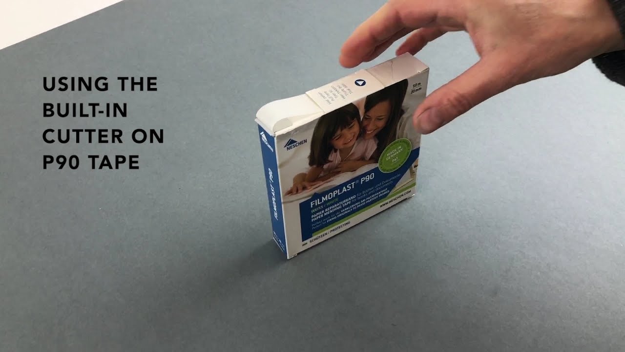 Filmoplast Tapes Archival Methods