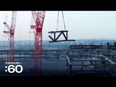 Inside the New Nissan Stadium: Terrace Update with Stunning Nashville Views | Stadium in :60