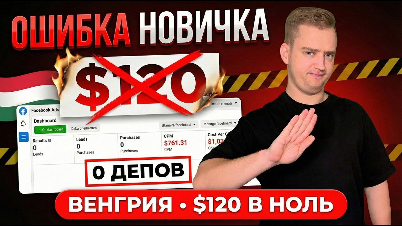 Какое гео выбрать для залива гемблы? Залив на Венгрию,  анализ рекламой кампа