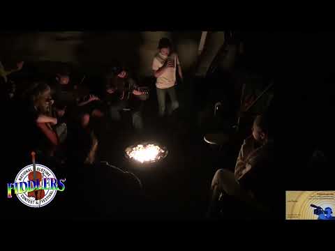 Jrs Jam "Crafton's Blues" Jesse Quintana - 2022 National Oldtime Fiddle Contest (Weiser) NOTFC